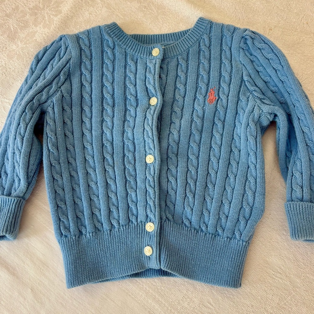 Baby Ralph Lauren Polo Cardigan